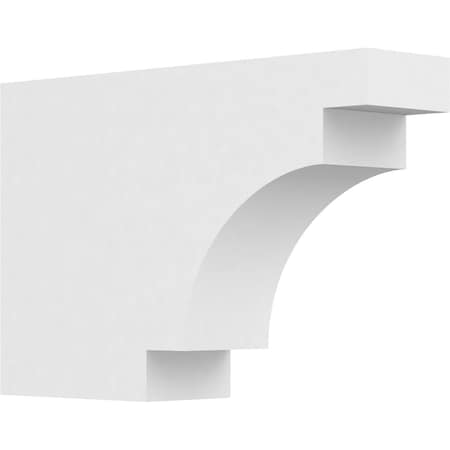 Ekena Millwork Standard Mediterranean Architectural Grade PVC Rafter Tail, 3"W X 8"H X 12"L RFTP03X08X12MED
